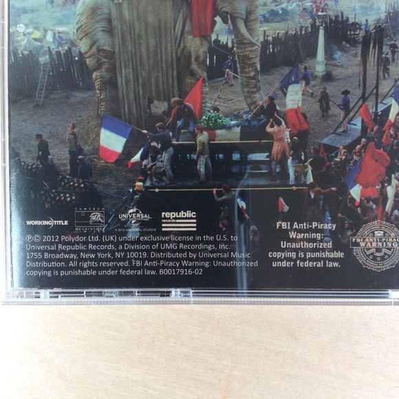 Highlights From The Motion Picture Soundtrack Les Miserables CD 2012 - Picture 4 of 9